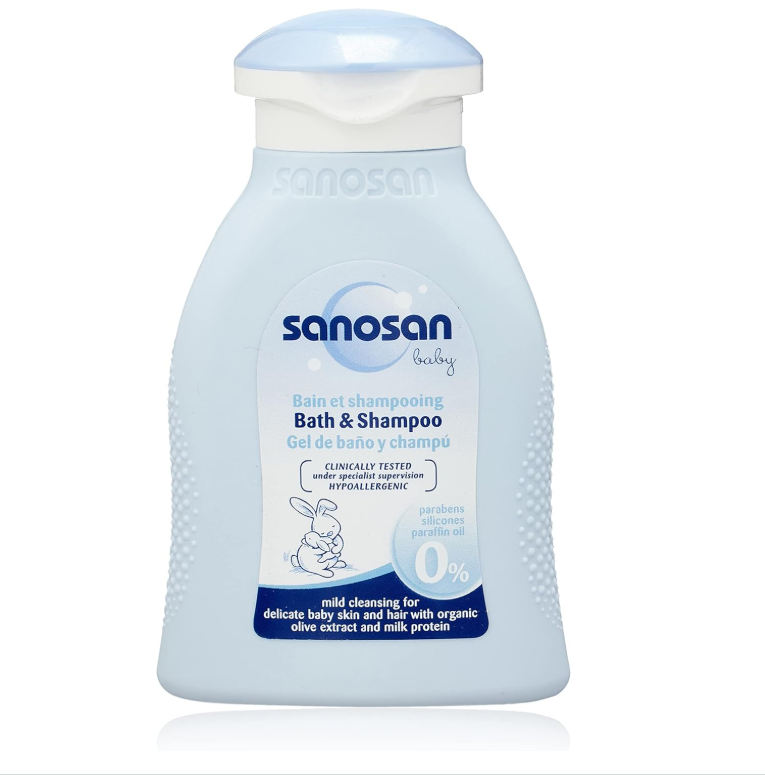Sanosan Baby Bath And Shampoo 100ml