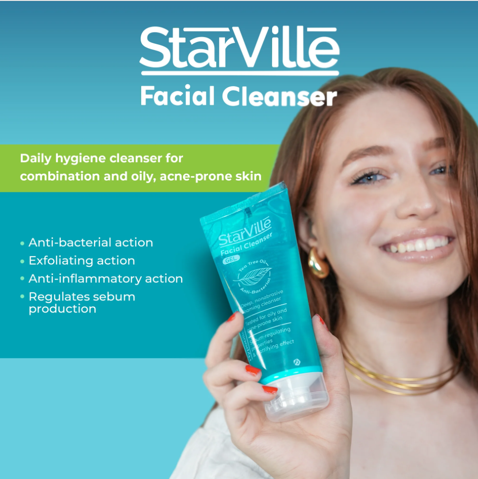 Starville Acne Prone Skin Facial Cleanser 200ml