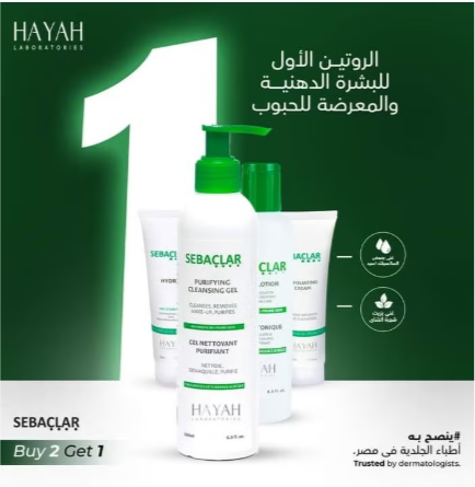 Hayah Sebaclar Purifing Cleansing Gel 200ml