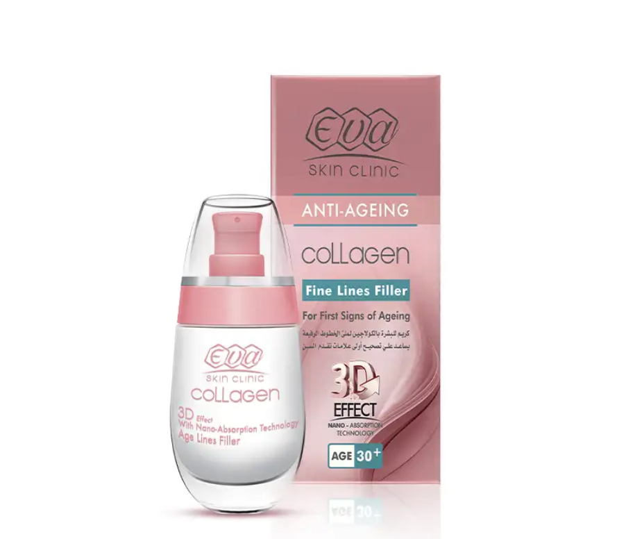 Eva Skin Clinic Anti-Ageing Collagen Fine Lines Filler For First Signs Of Ageing (+30) 50ml