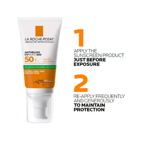 La Roche-posay Ianthelios Uvmunr 400 Oil Control Gel-Cream (SPF50+) 50ml