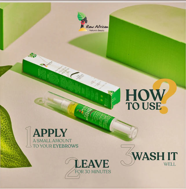 Raw African Eyebrows Follicle Booster Oil 15ml