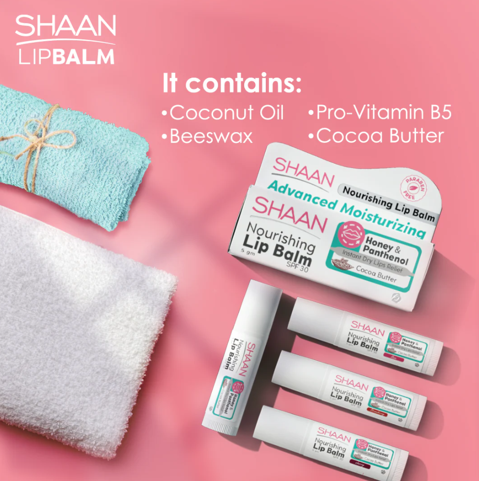Shaan Nourishing Lip Balm Coca Butter (SPF30) 5gm