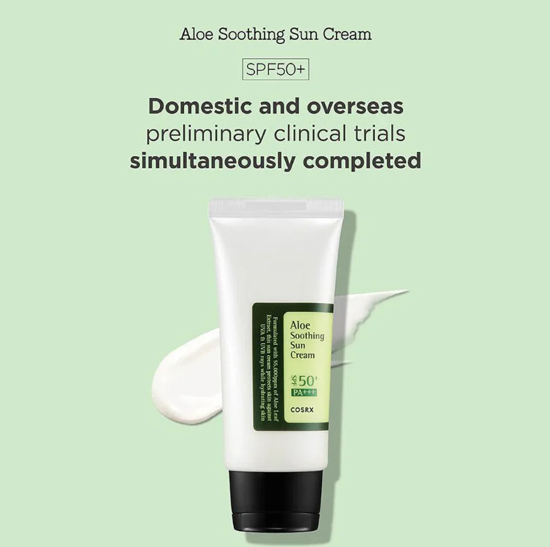 Cosrx Aloe Soothing Sun Cream (SPF 50+) 50ml
