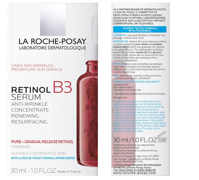 La Roche-Posay B3 Pure Retinol Serum 30ml
