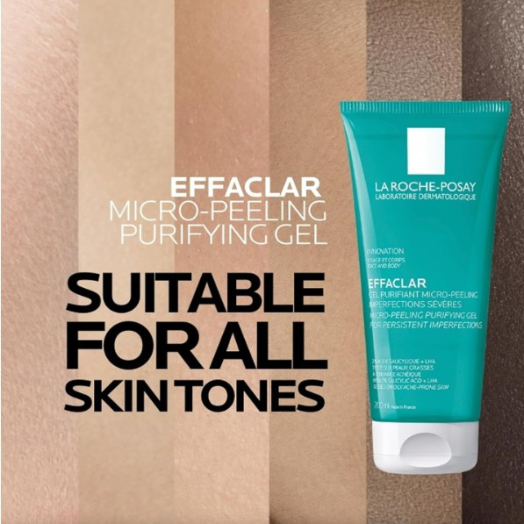 La Roche-Posay Effaclar Micropeeling Purifying Gel With 2% Salicylic Acid For LHA 200ml