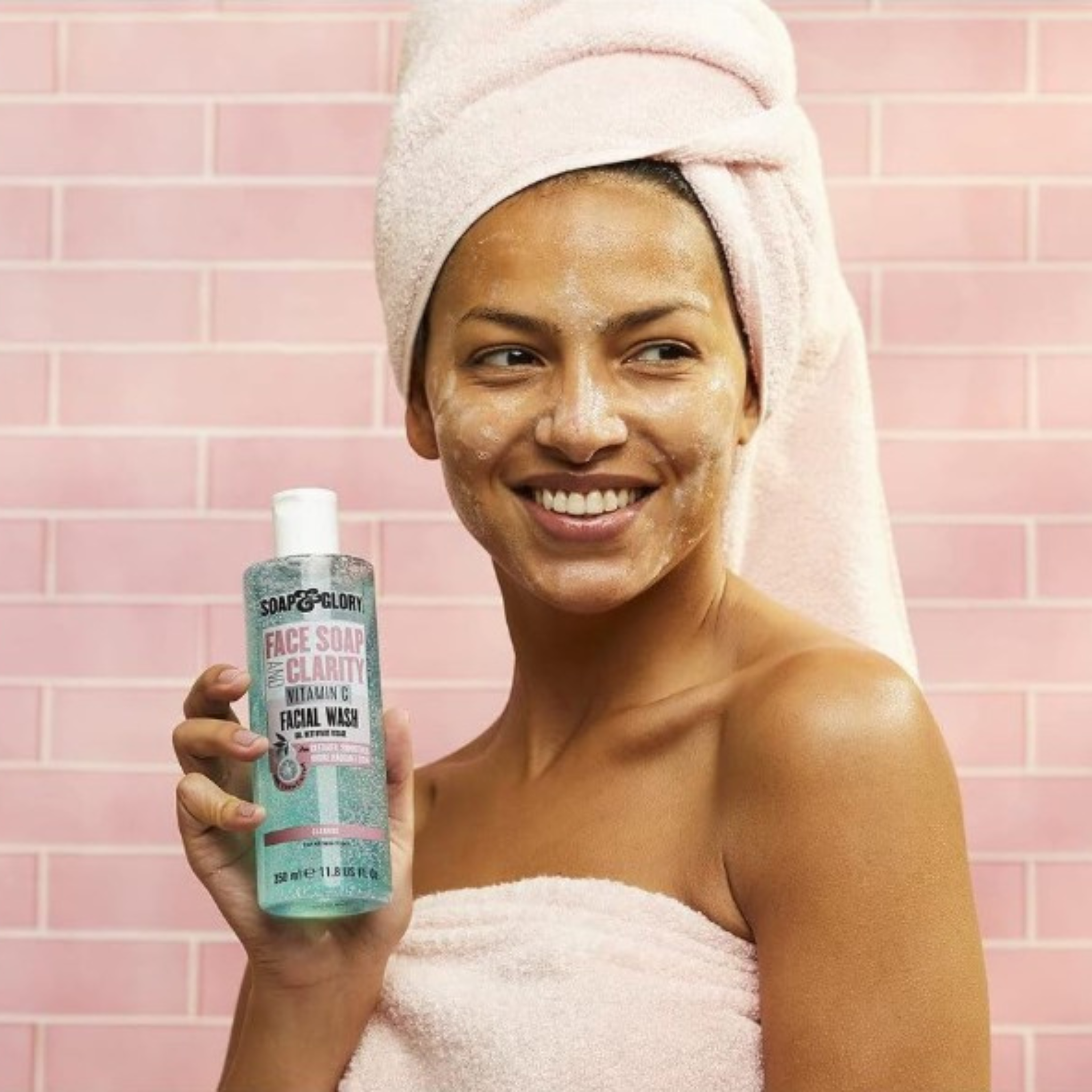 Soap & Glory Face Soap Clarity Vitamin C Facial Wash 350ml