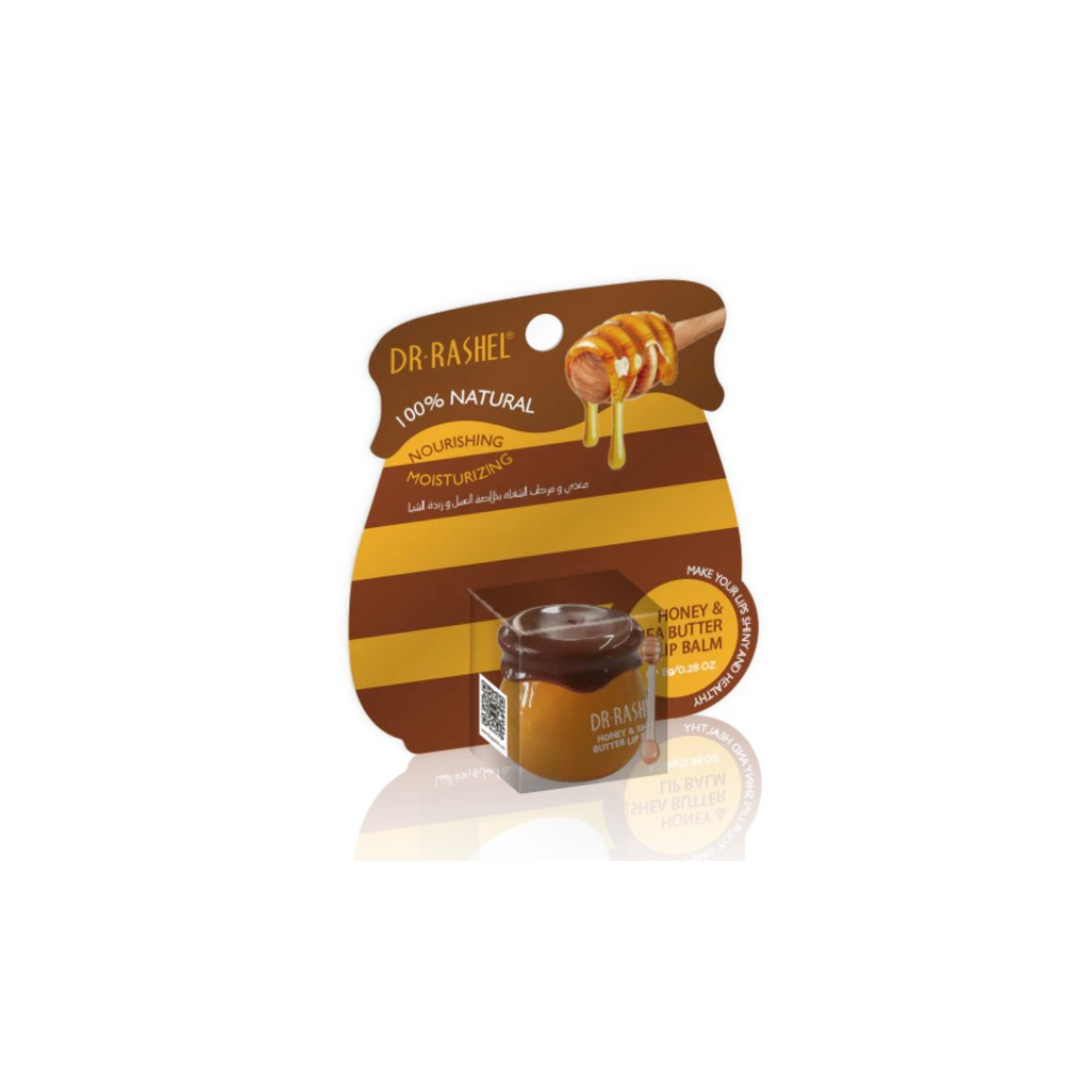 Dr.Rashel Nourshing Moisturizing Honey & Shea Butter Lip Balm 8gm