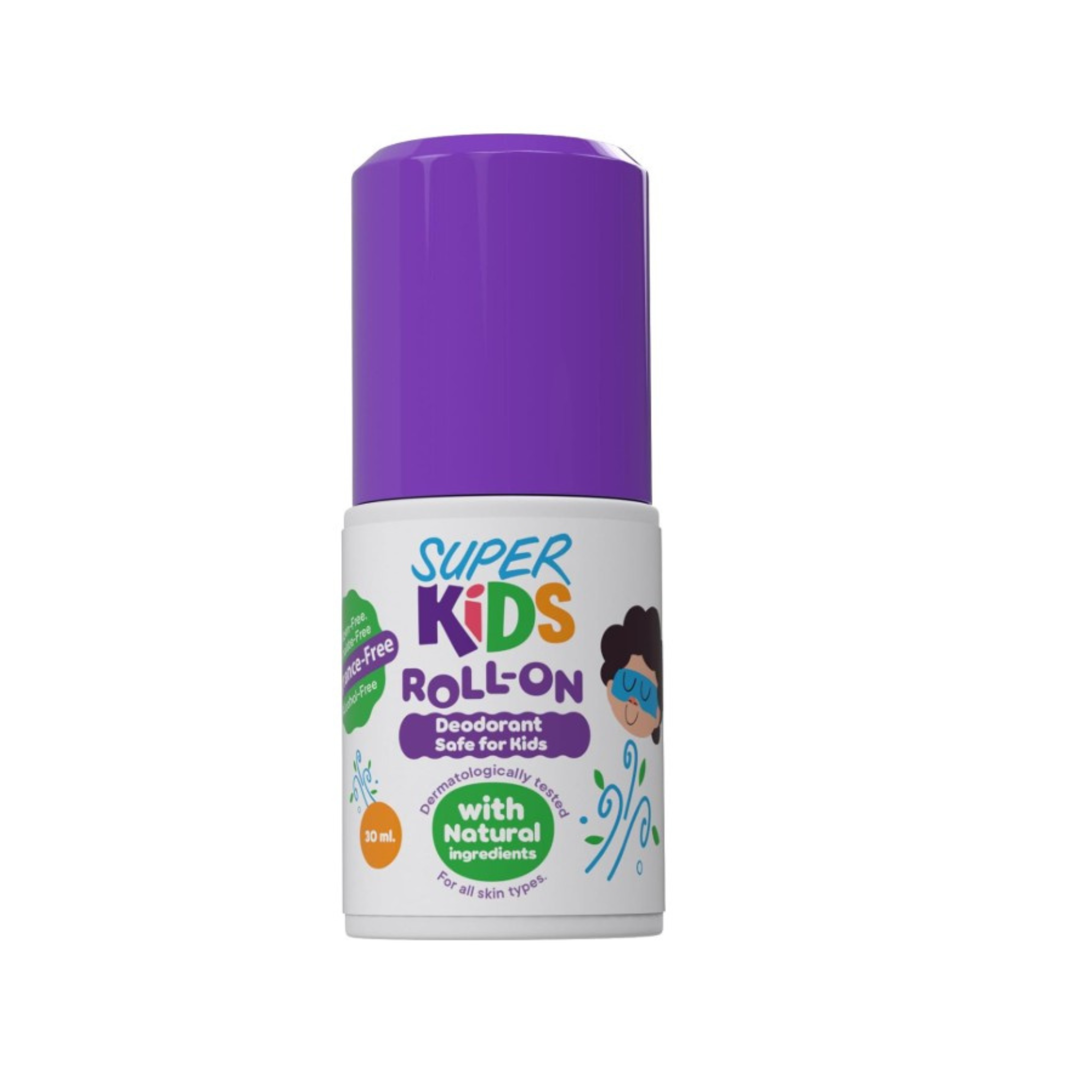 Super Kids Roll-ON Fragrance Free 30ml