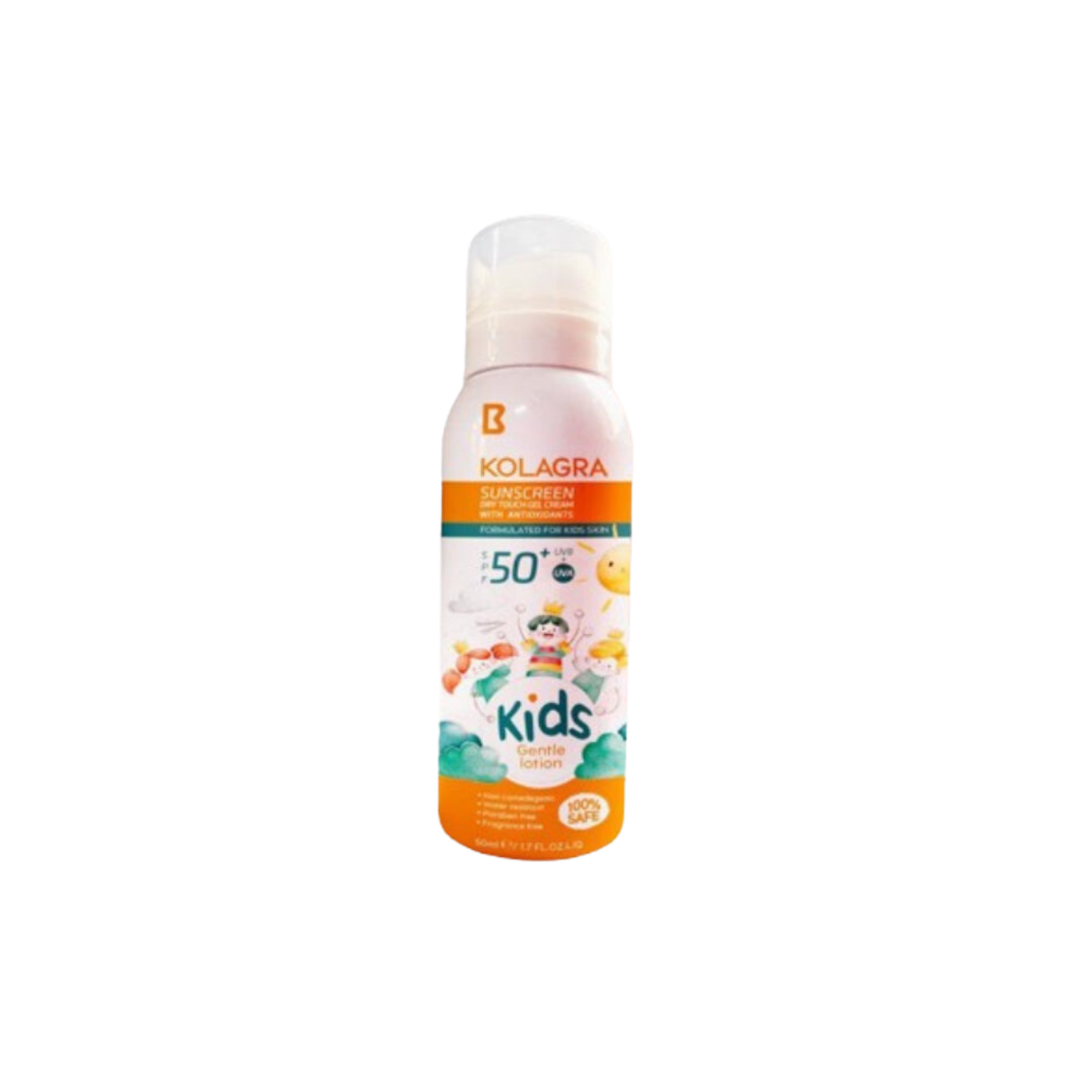 Kolagra Kids Sunscreen SPF 50 120ml