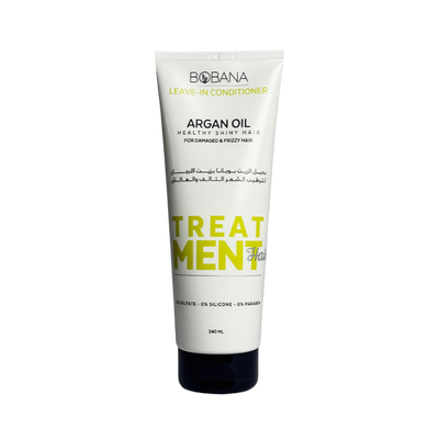 Bobana leave-IN Conditioner Argan Oil For Damaged & Frizzy Hair 240ml