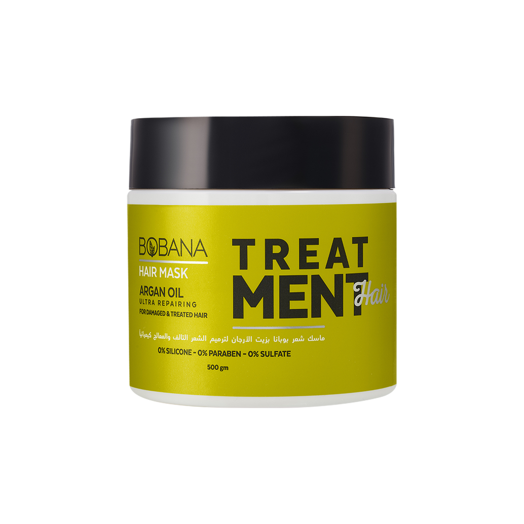 Bobana Hair Mask Argan Oil Ultra Repairing Treatment hair 500gm