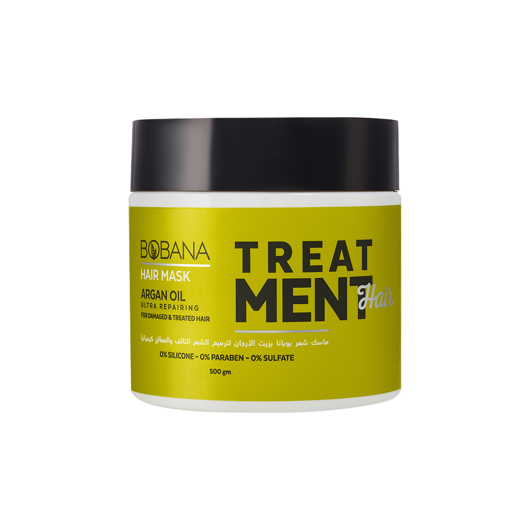 Bobana Hair Mask Argan Oil Ultra Repairing Treatment hair 500gm