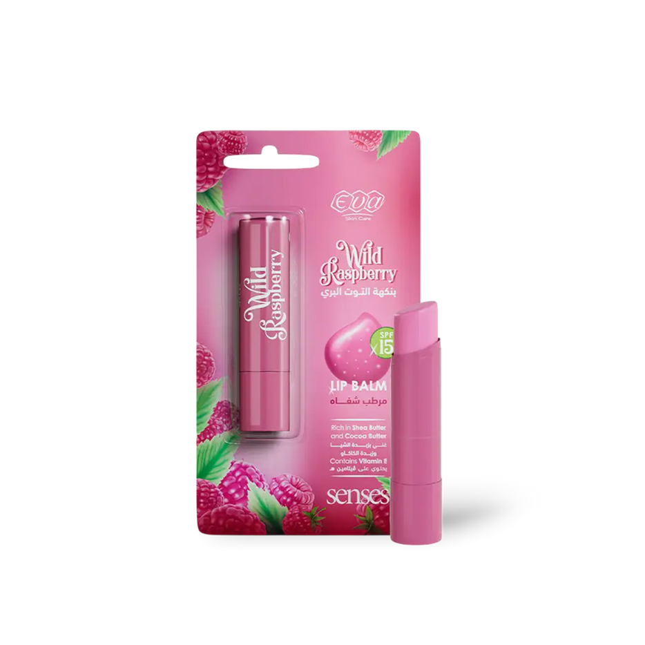 Eva Skin Care Senses Lip Balm - Wild Raspberry 4gm
