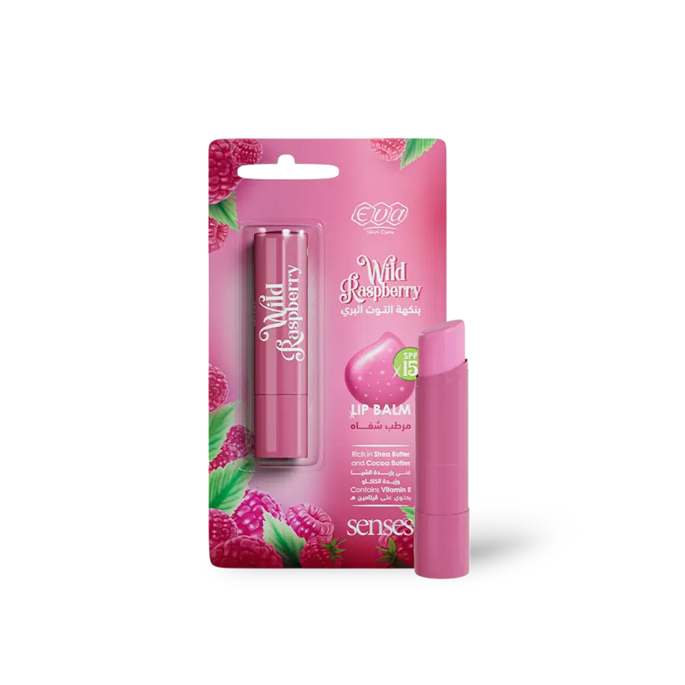 Eva Skin Care Senses Lip Balm - Wild Raspberry 4gm