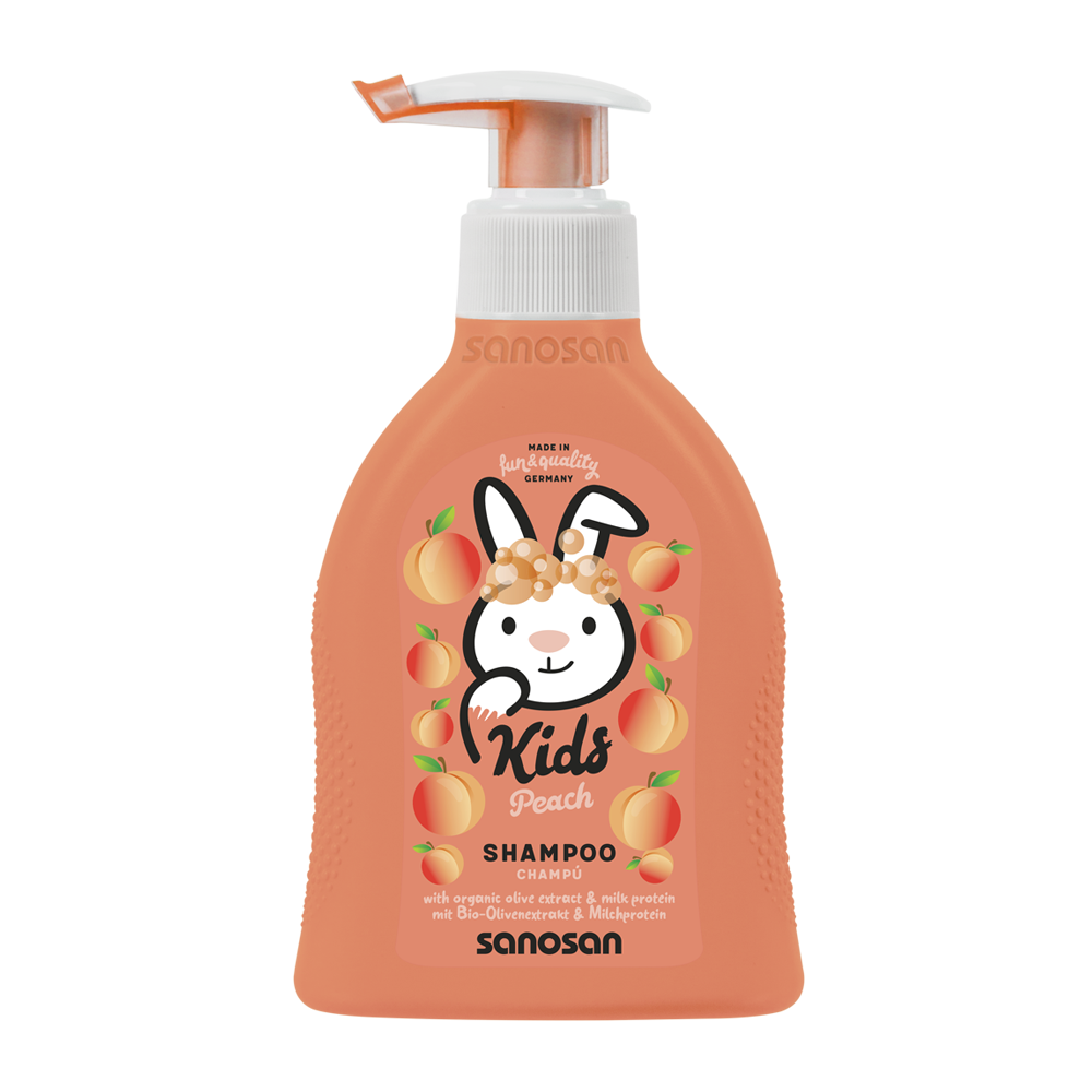 Sanosan Kids Peach Shampoo 200ml