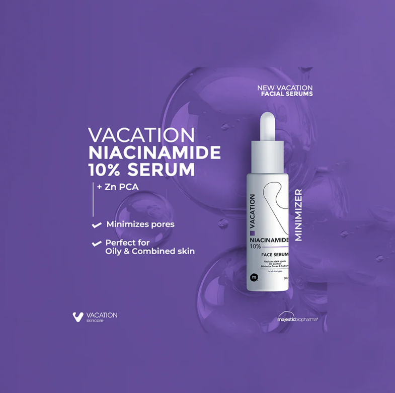 Vacation Niacinamide 10% Face Serum 30ml