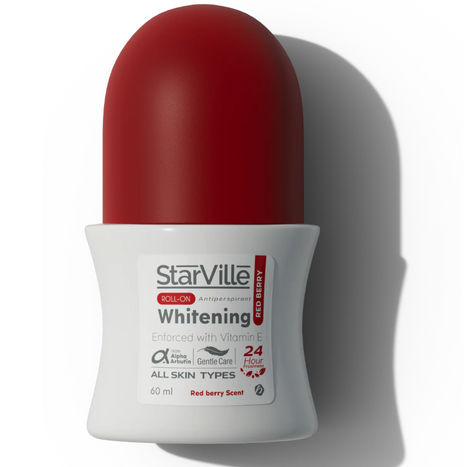Starville Whitening Roll on Redberry Scent 60ml