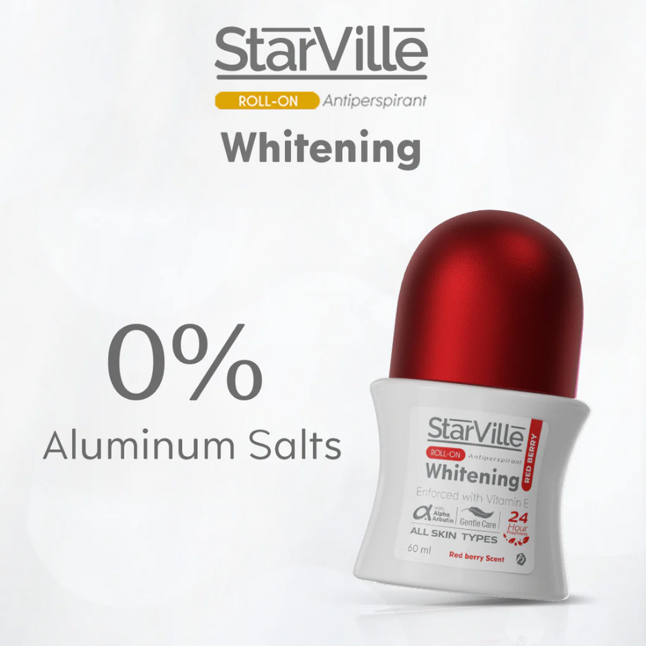 Starville Whitening Roll on Redberry Scent 60ml