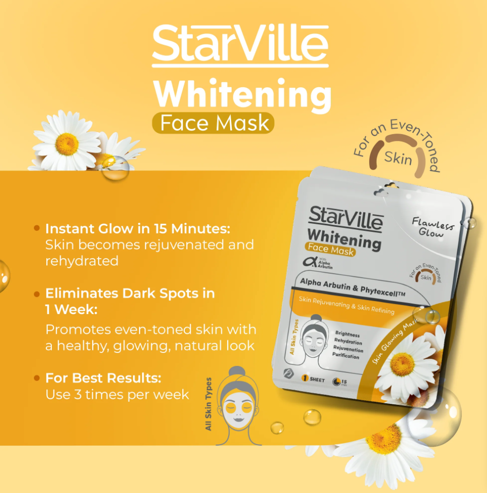 StarVille Whitening Mask Sheet