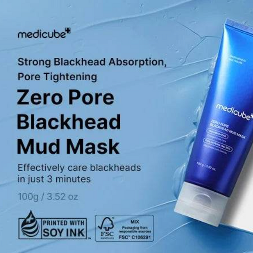 Medicube Zero Pore Blackhead Mud Mask 100gm