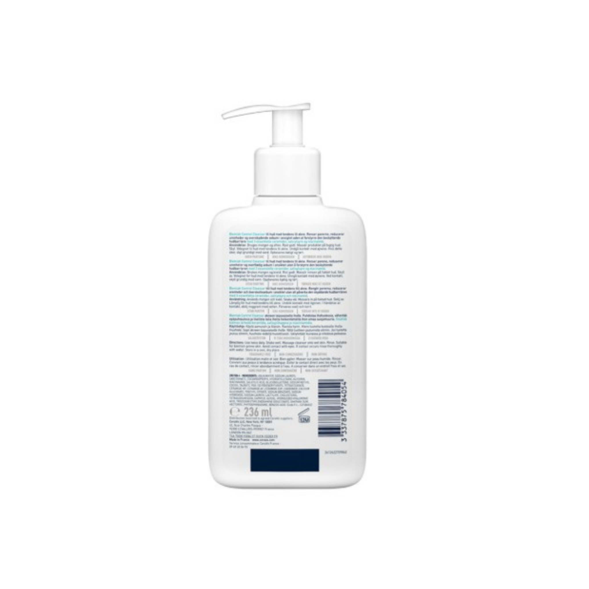 Cerave Blemish Control Cleanser Gel Moussant Anti-Imperfections For Blemish-prone Skin 236ml