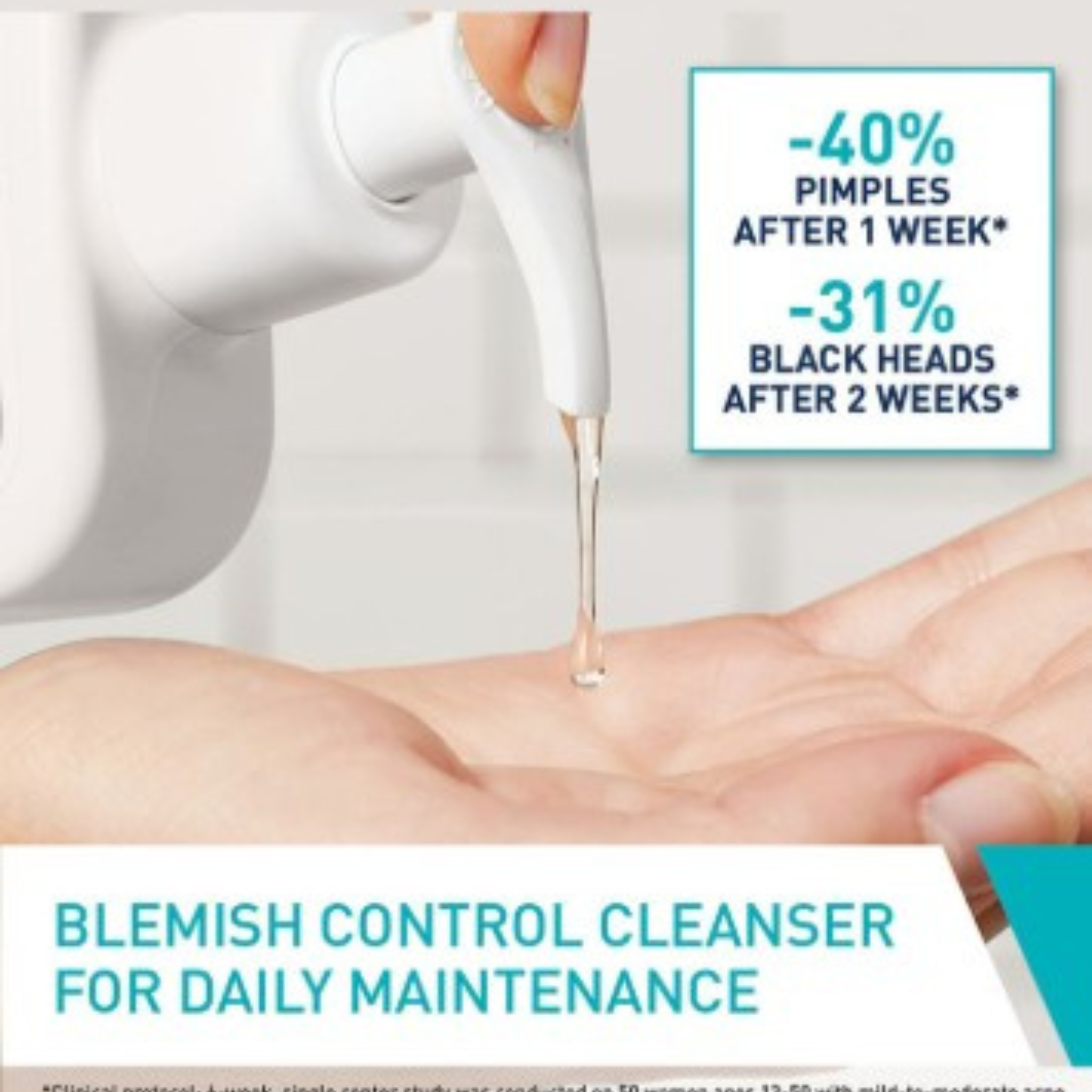 Cerave Blemish Control Cleanser Gel Moussant Anti-Imperfections For Blemish-prone Skin 236ml