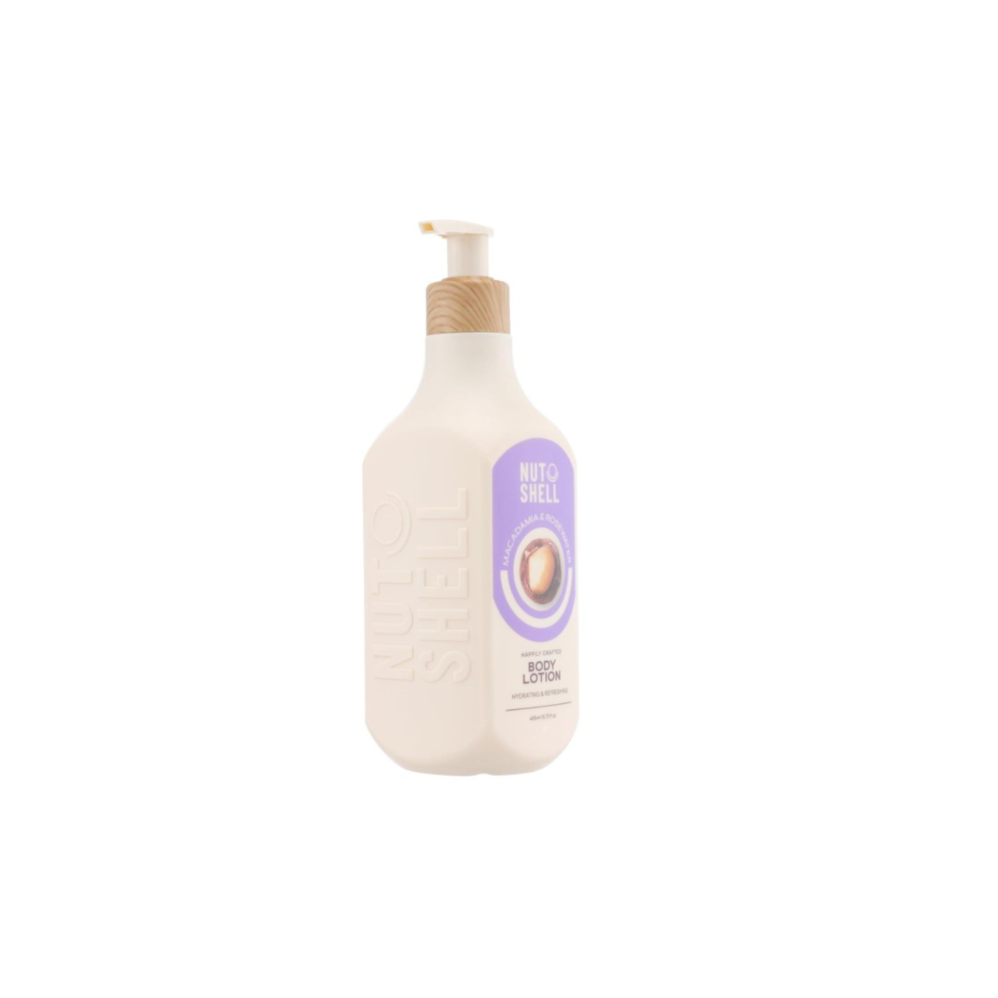 Nutshell Macadamia And Rose Water Body Lotion 465ml