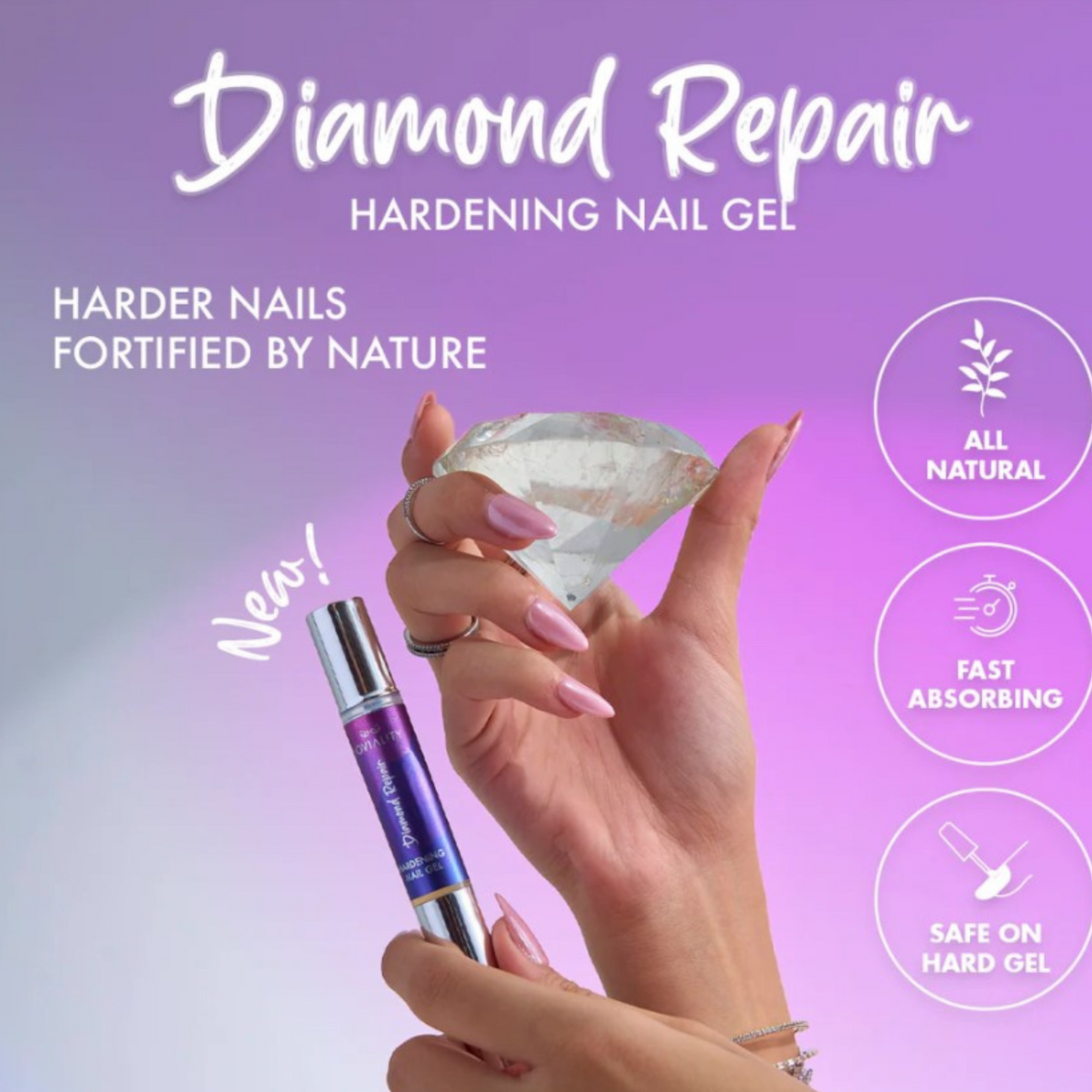 Joviality Diamond Repair Hardening Nail Gel 4ml