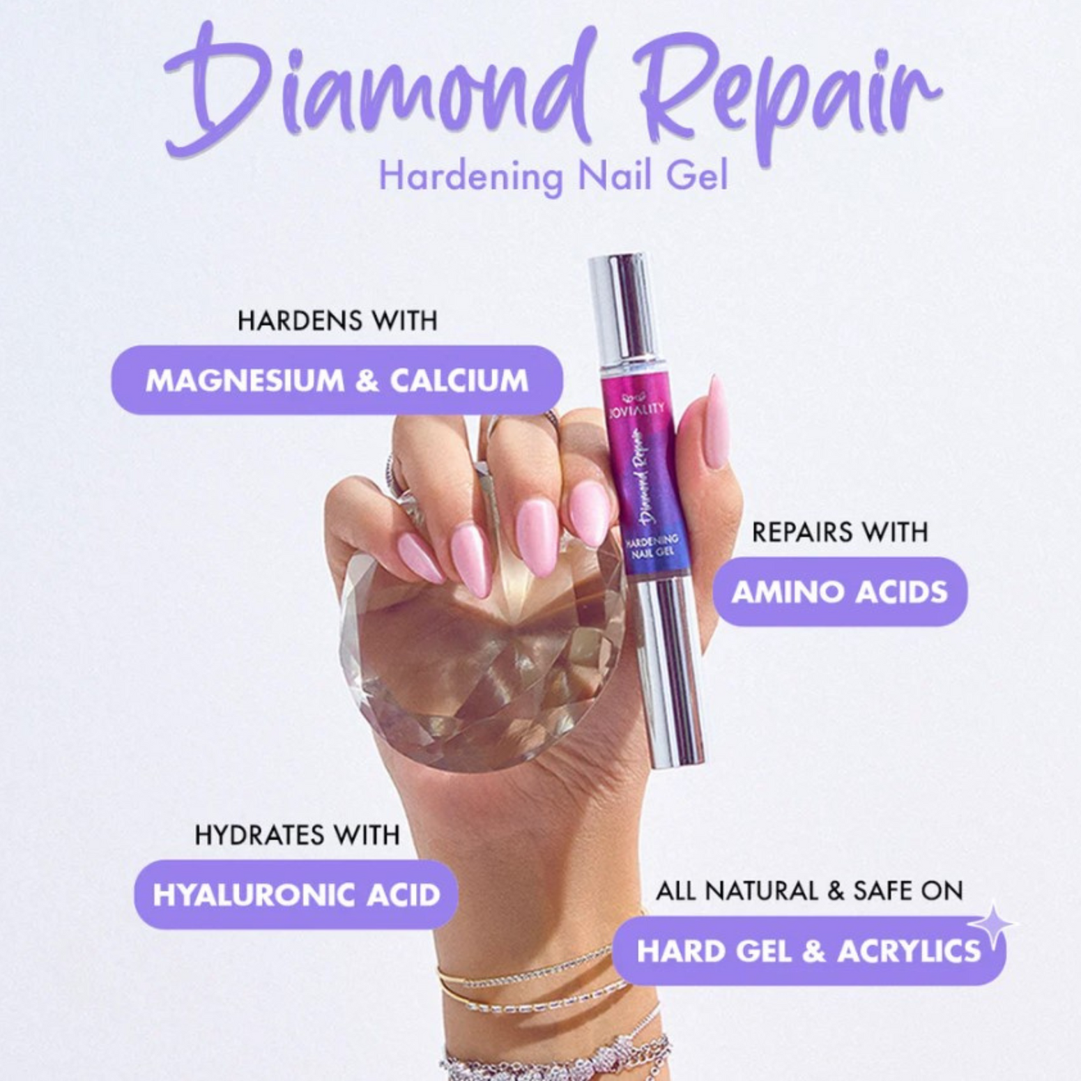 Joviality Diamond Repair Hardening Nail Gel 4ml