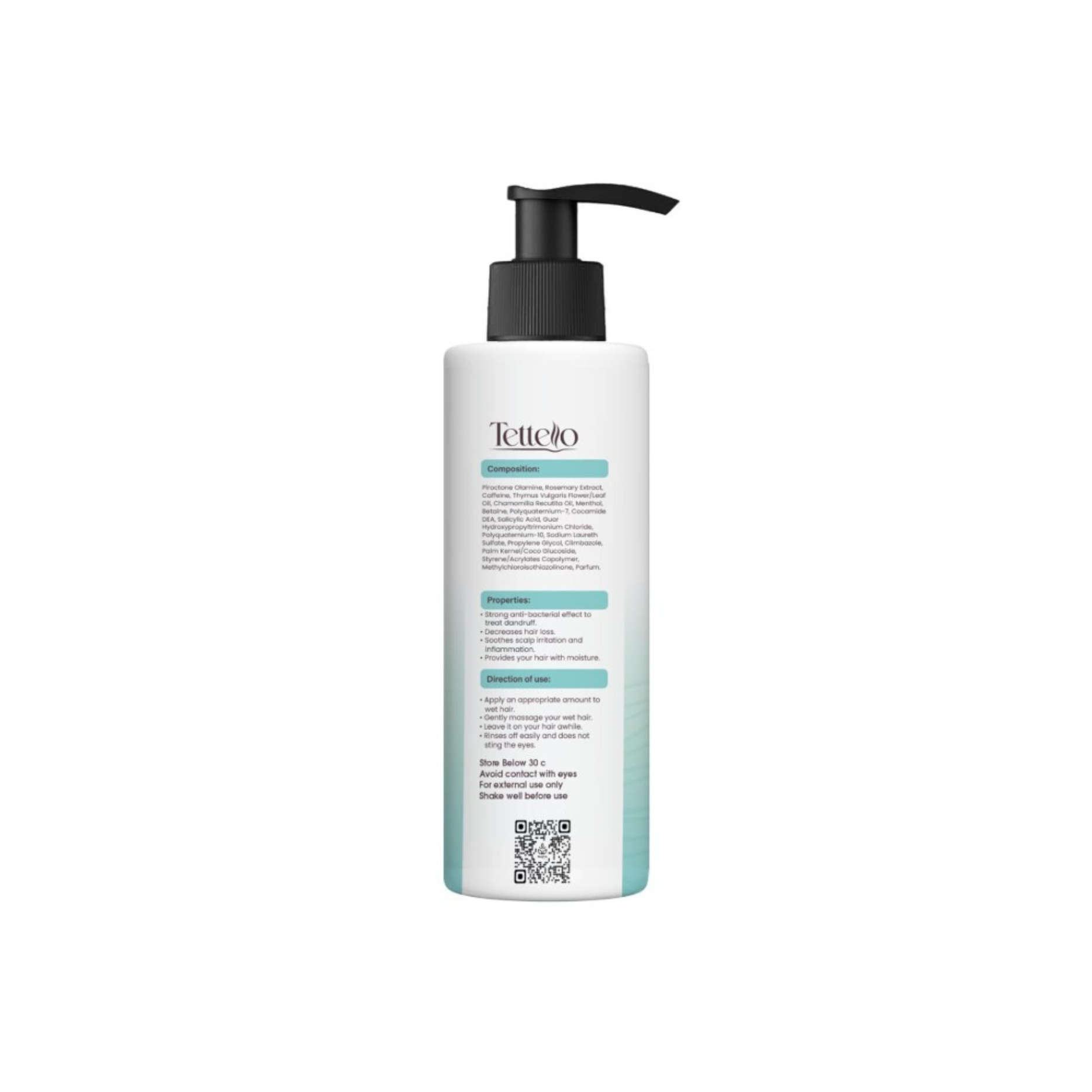 Tettello Anti-Dandruff Shampoo 150ml