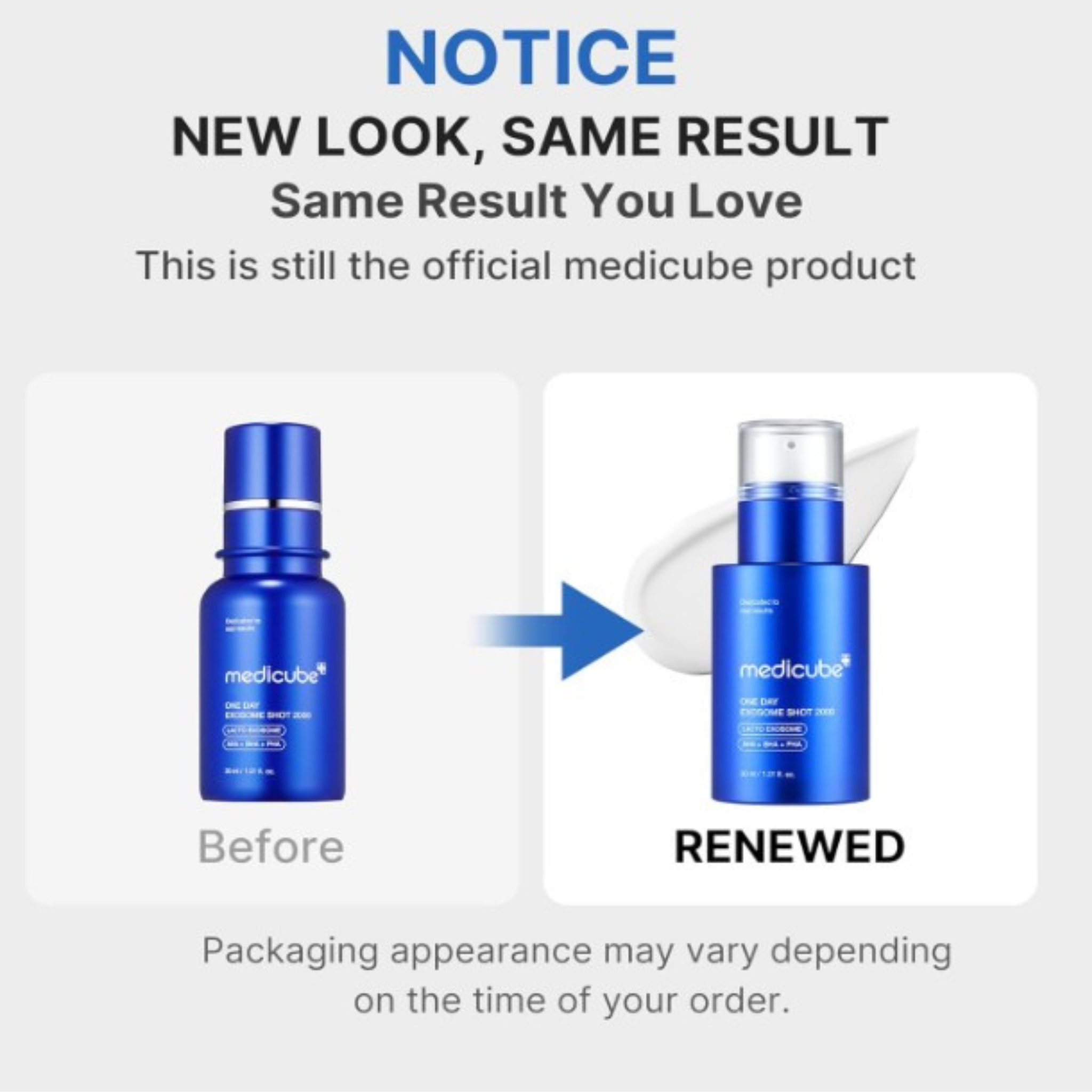 Medicube One Day Exosome Shot 7500 30ml