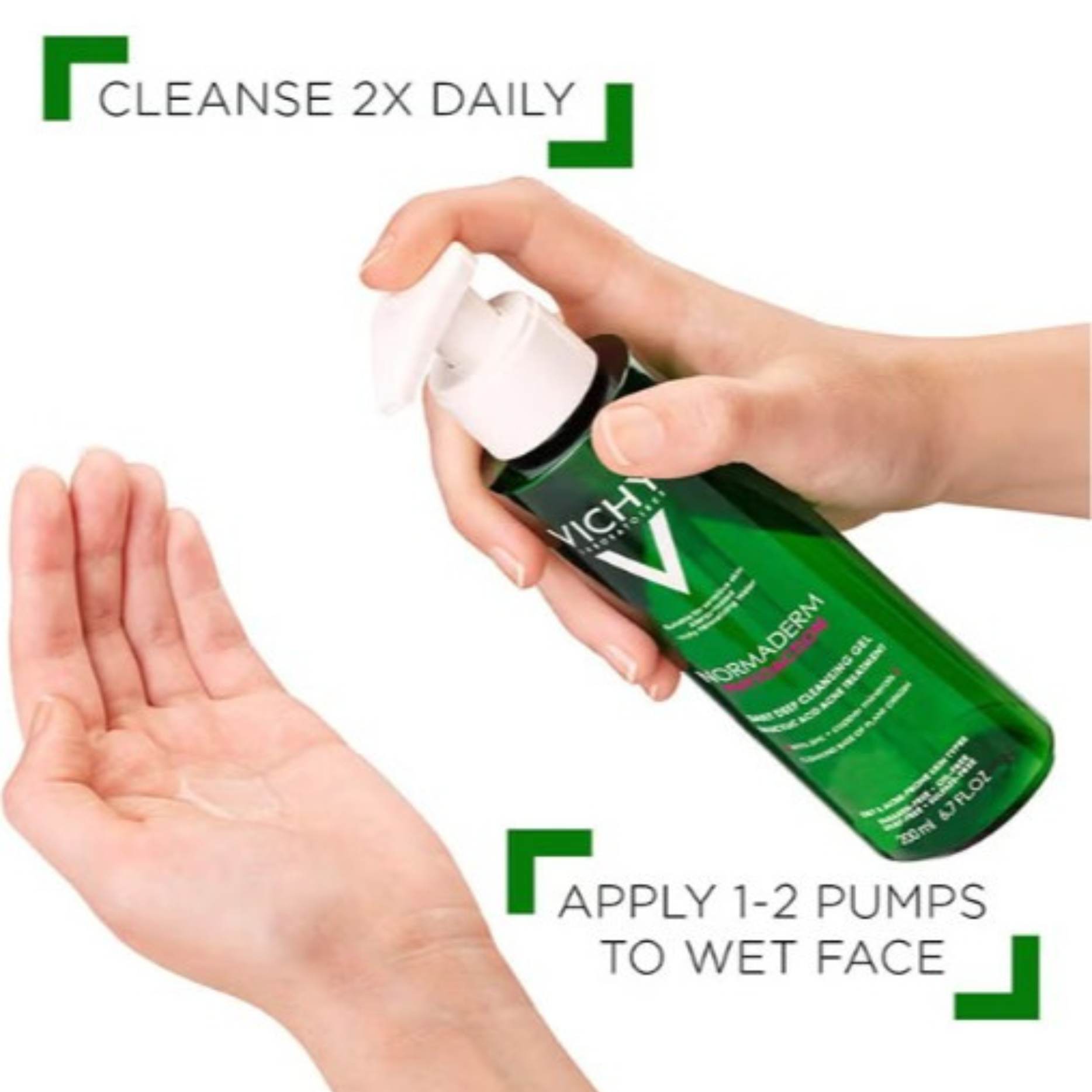 Vichy Normaderm  Intensive  Purifying Cleanser 200ml