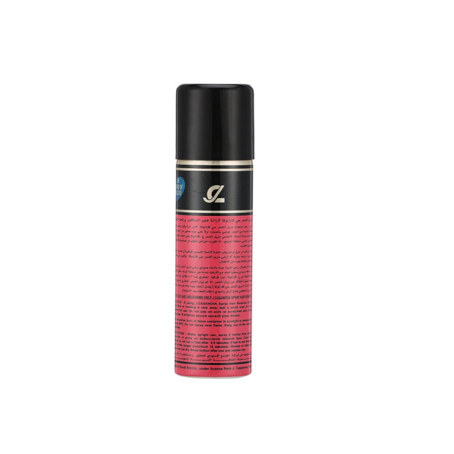 J.casanova Perfumed Spray hair Remover Rose 150 gm.