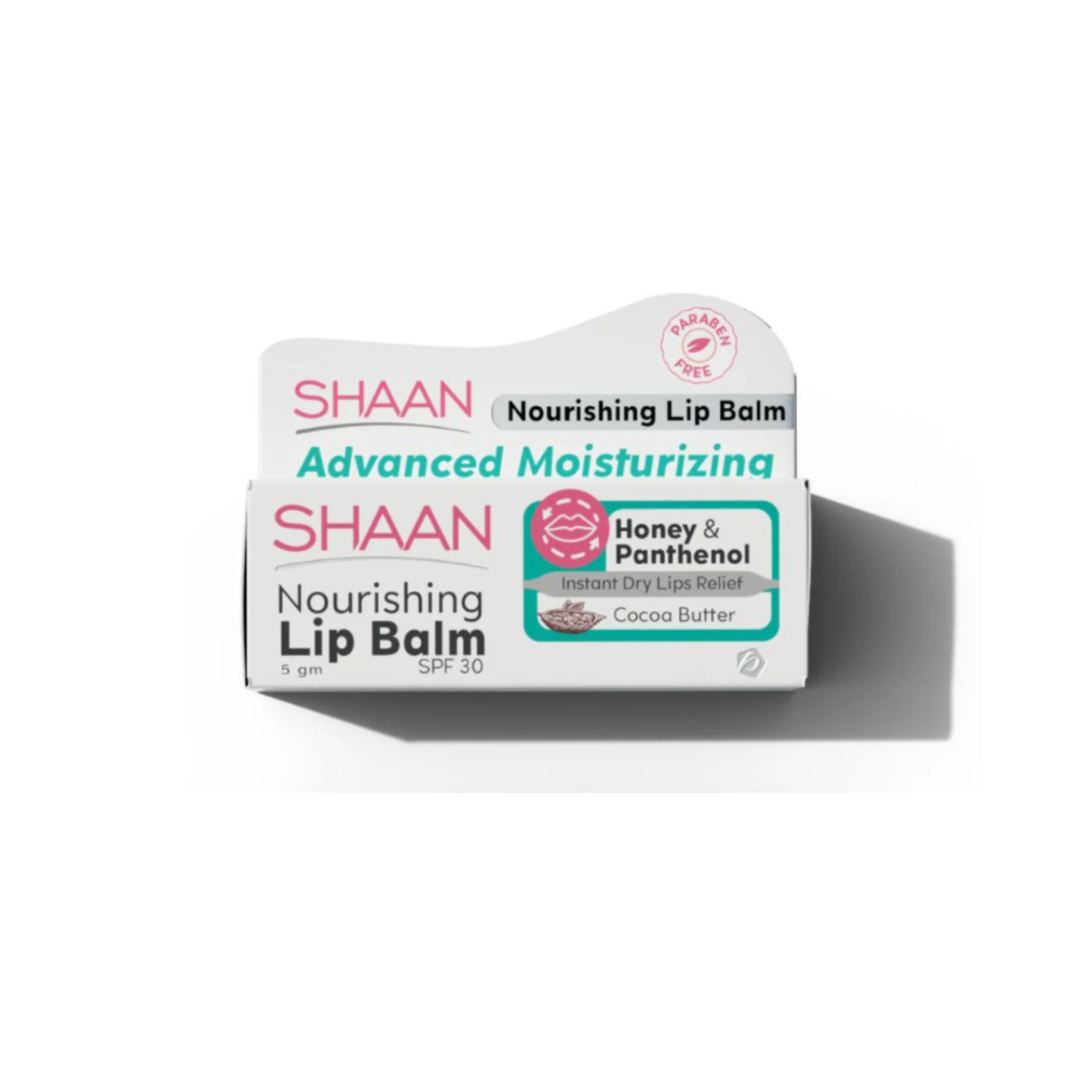 Shaan Nourshing Lip Balm SPF 30 Coca Butter 5gm