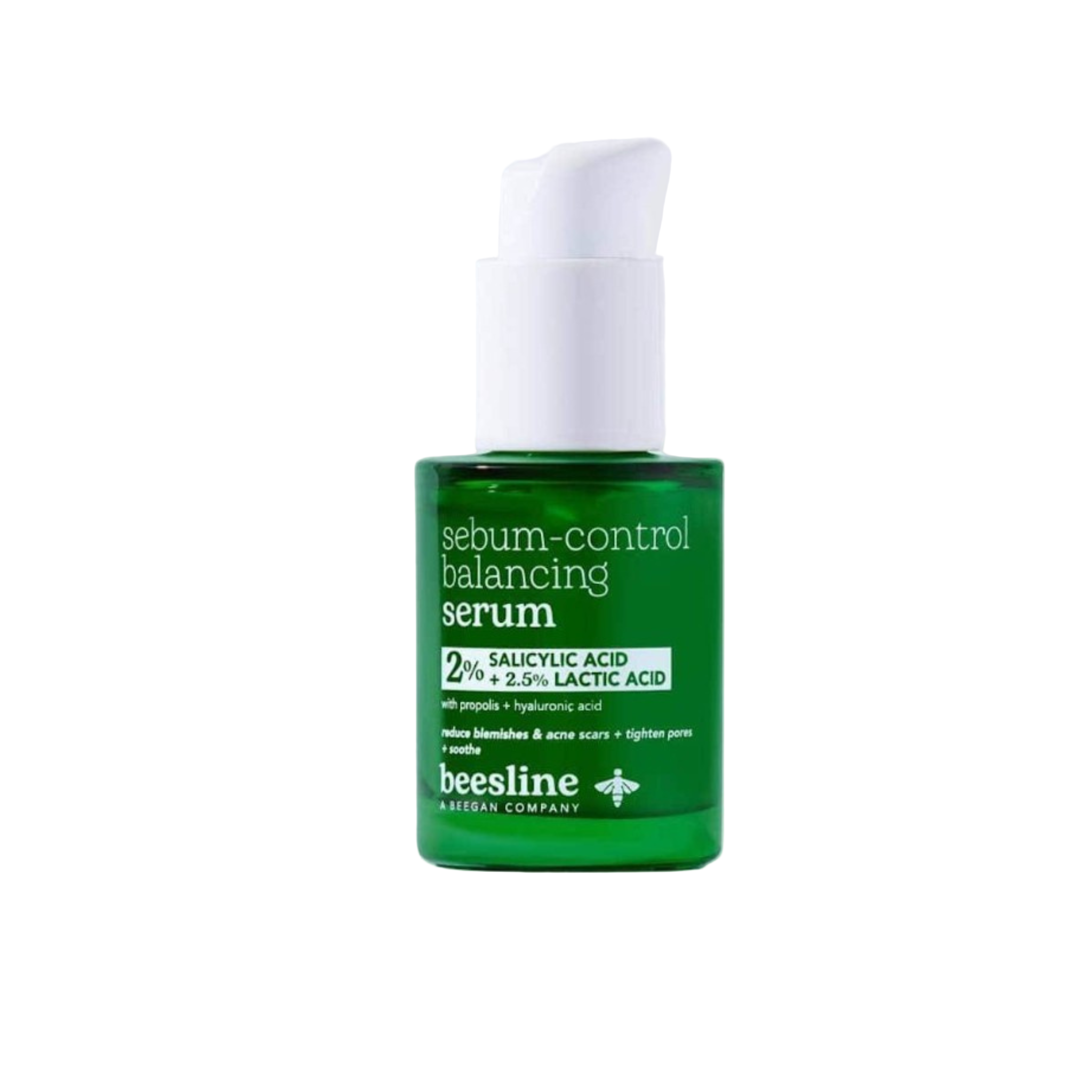 Beesline Sebum Control Balancing Salicylic Acid 2 %With Lactic acid 2.5 % With Hyaluronic Acid Serum 30ml