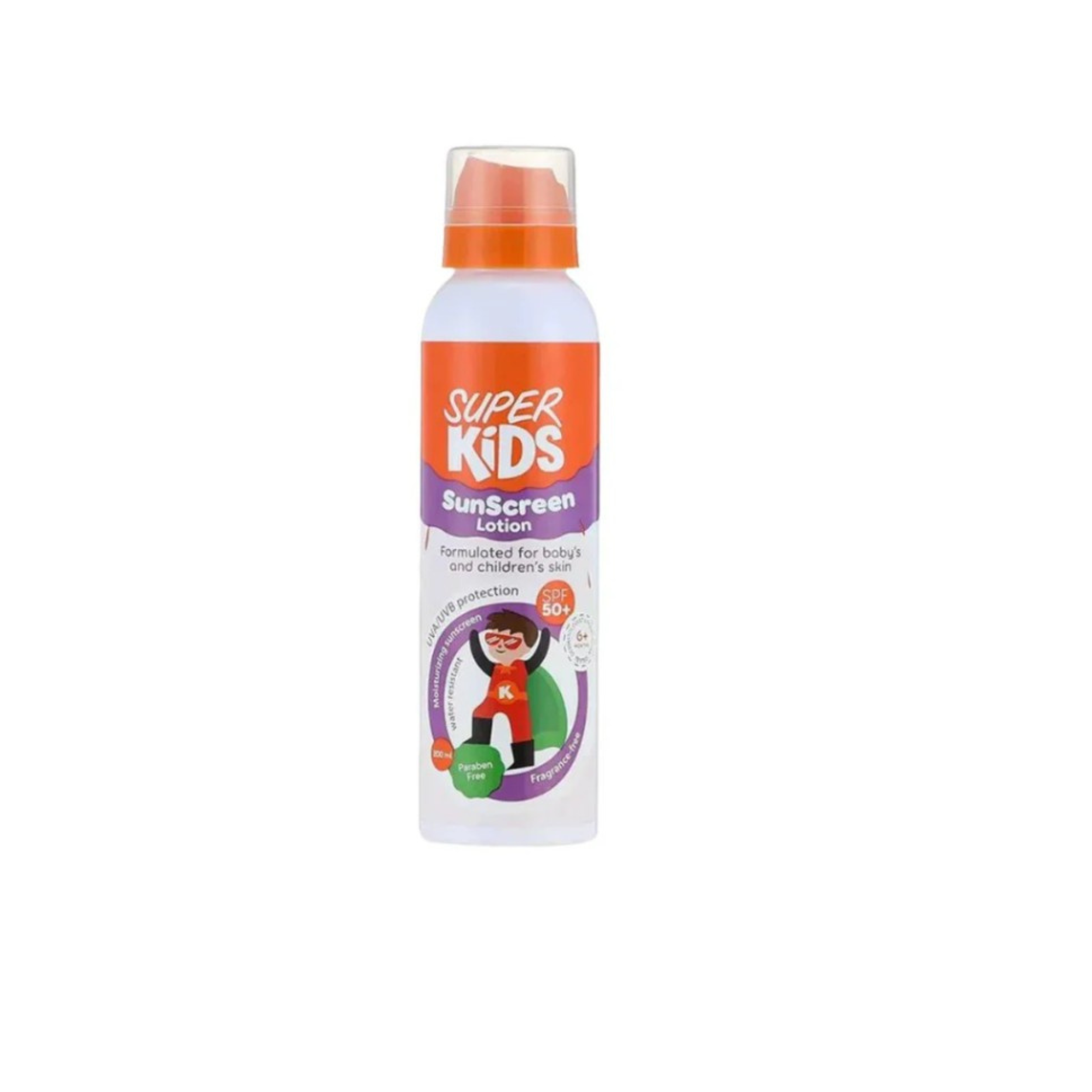 لوشن واقي من الشمس للأطفال فائق الحماية من الأشعة فوق البنفسجية UVA/UVB (SPF50+) 200 مل 