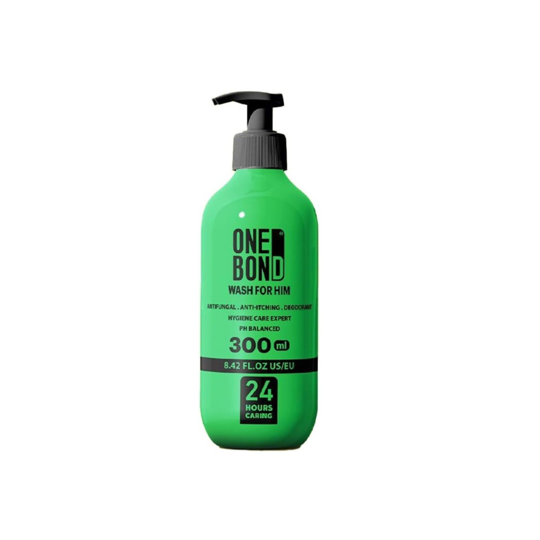 ONE BOND MEN'S WASH FOR SENSITIVE AREAS GREEN 300ML