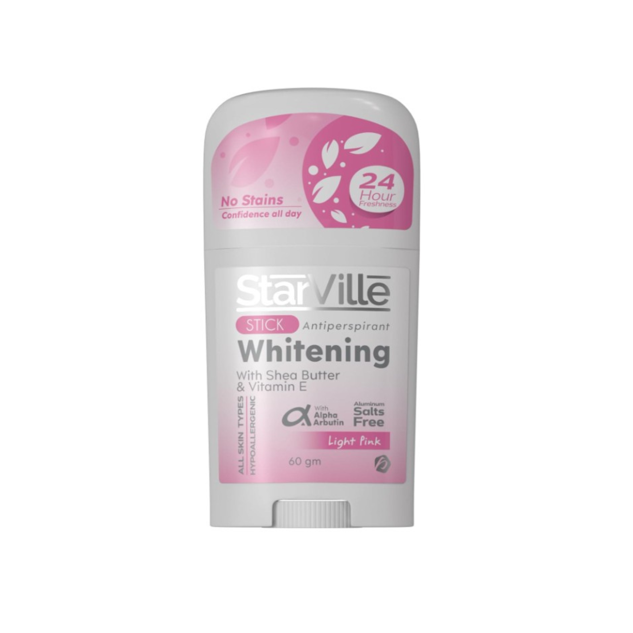 Starville Stick Whitening With Shea Butter & Vitamin E Light Pink 60gm