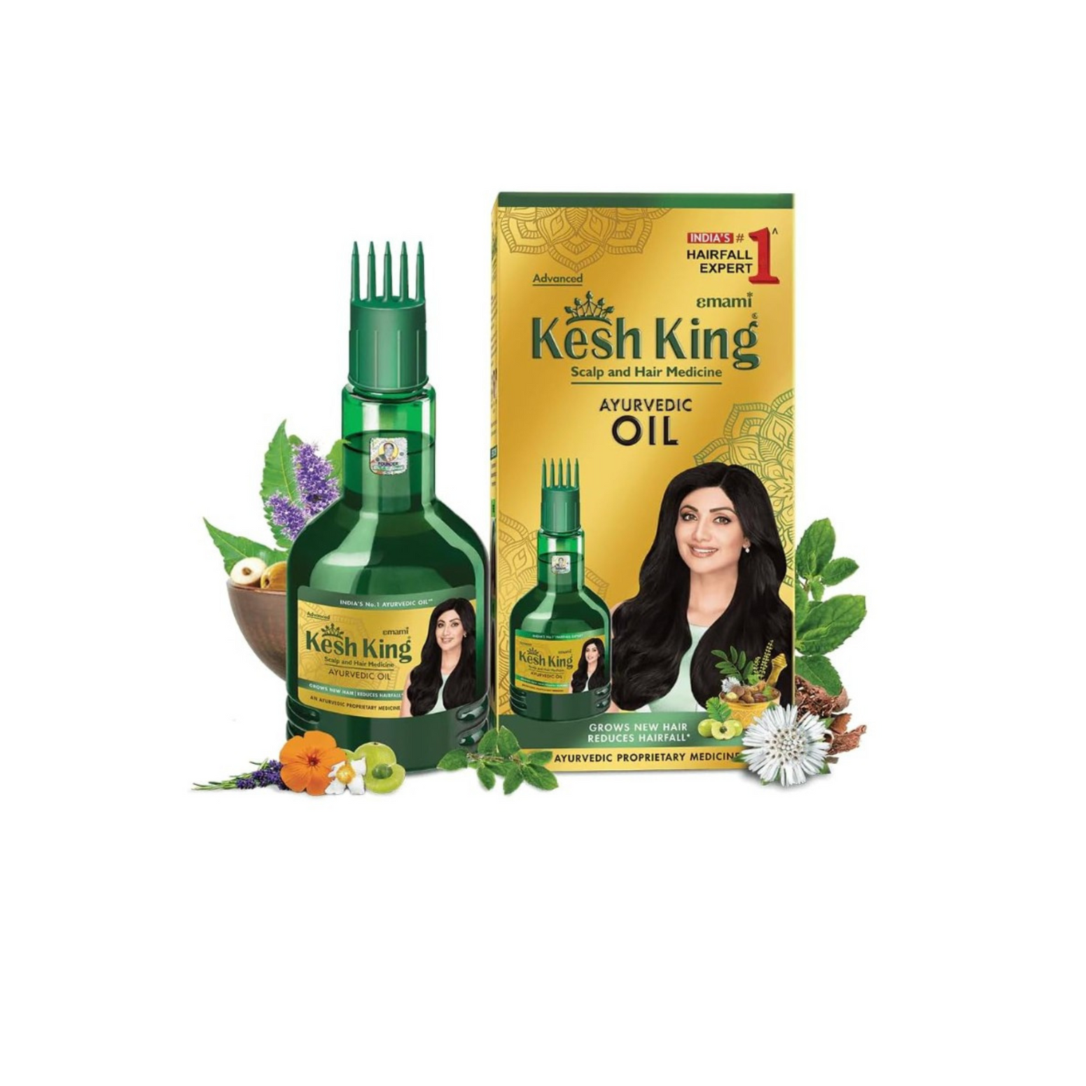 Kesh King Scalp And Hair Medicine, Ayurvedic Oil 50ml