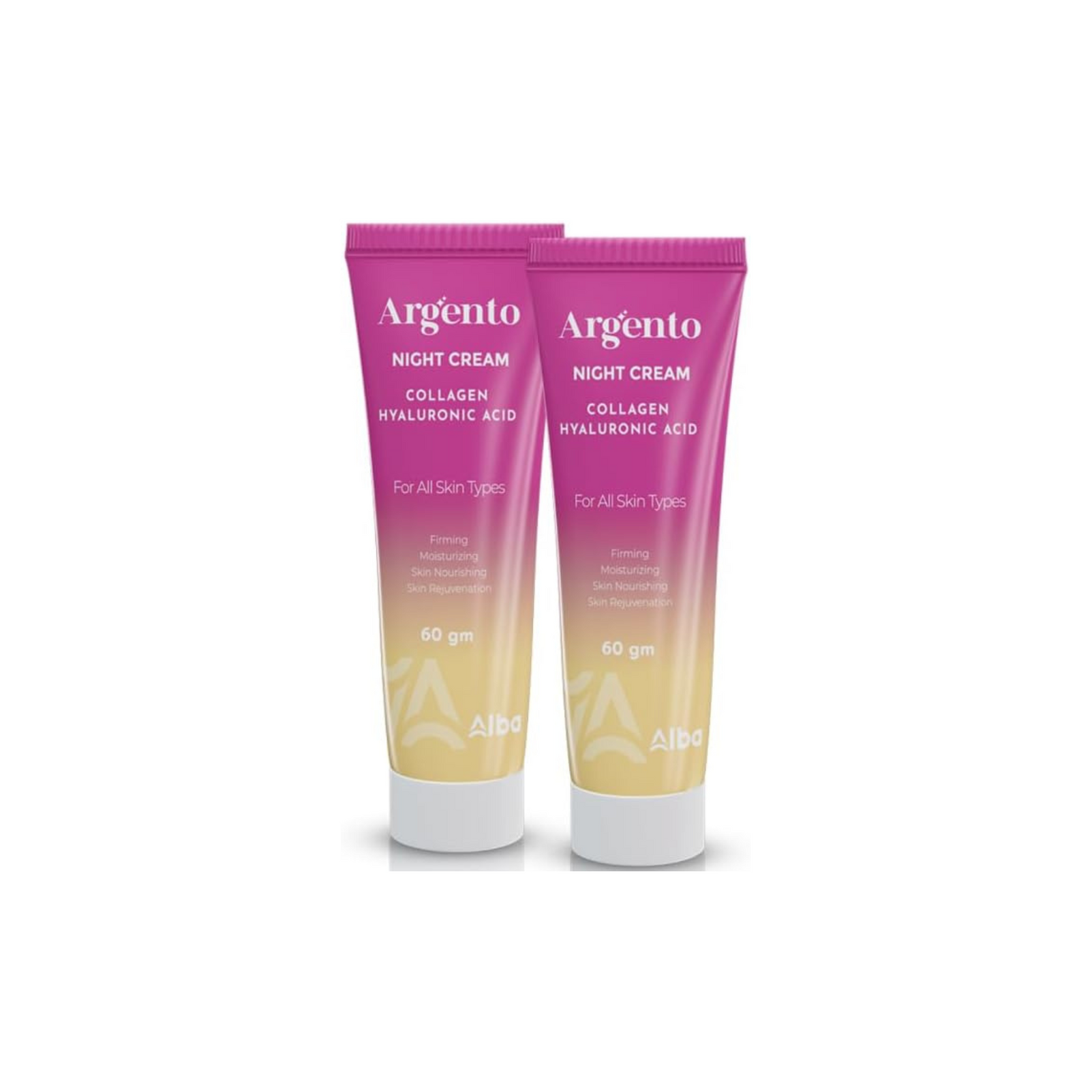 Argento night cream 60 grams offer 1+1