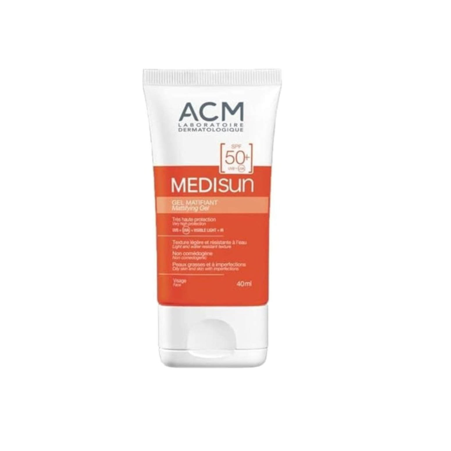 ACM Gel Matifiant Medisun SPF 50+ 40 ml