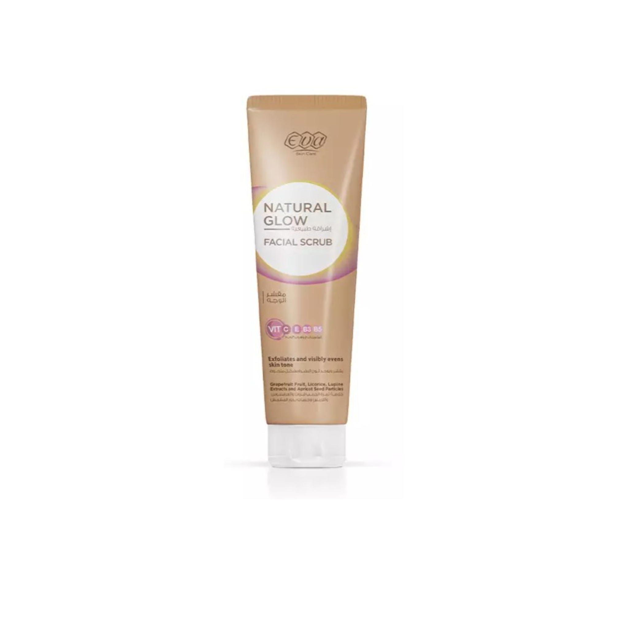 Eva Natural Glow Facial Scrub 100ml