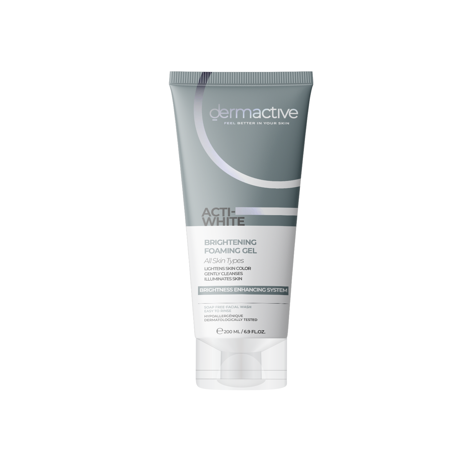 Dermactive Acti-White Brightening Foaming Gel 200ml