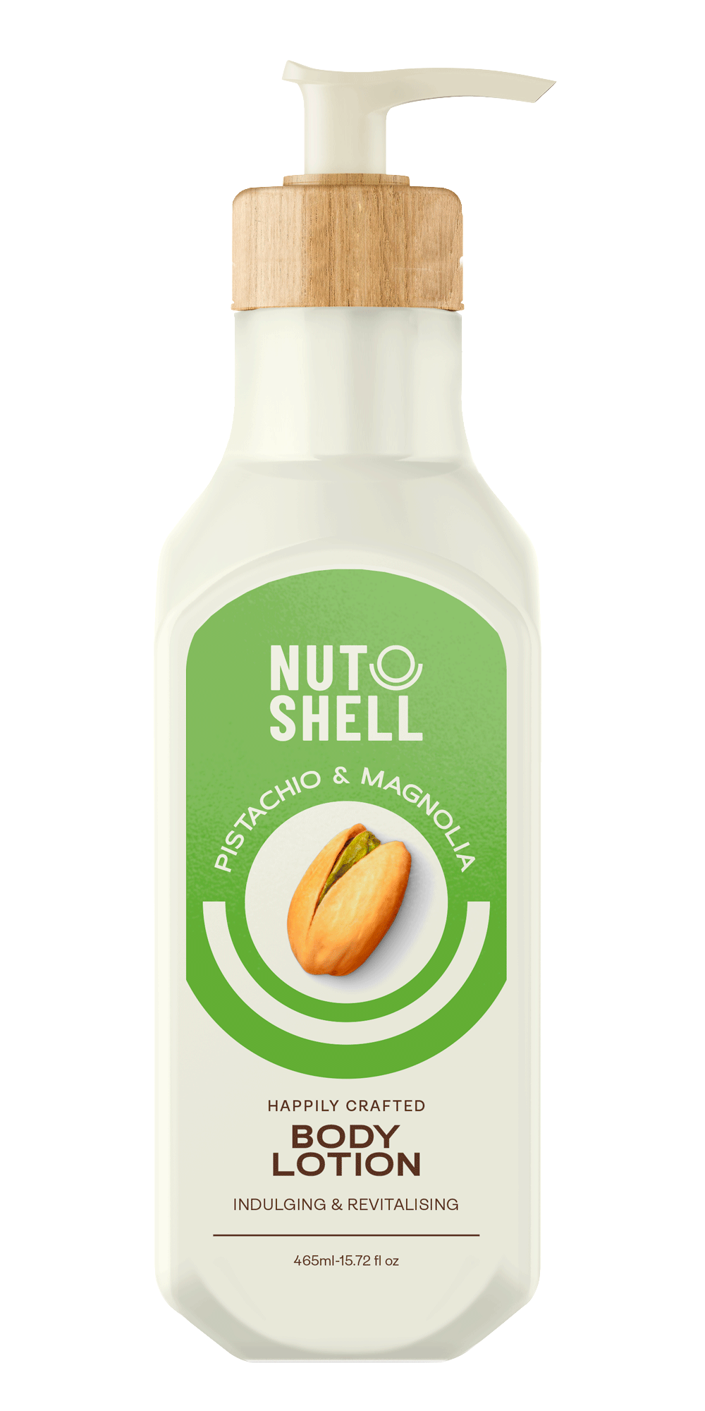 Nutshell Pistachio And Magnolia Body Lotion 465ml