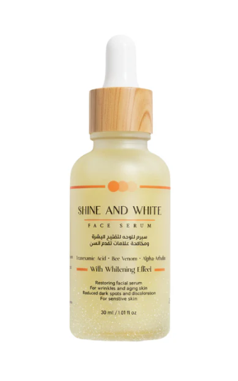 So Sandy Shine and white Face Serum - Bee Venom Serum 30ml