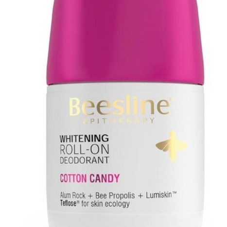 Beesline Whitening Roll-On Deodorant - Cotton Candy 50ml
