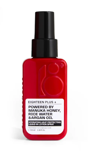 EIGTEEN PLUS+ Hydrating Heat protecting Leave-in Lotion Spray 100ml