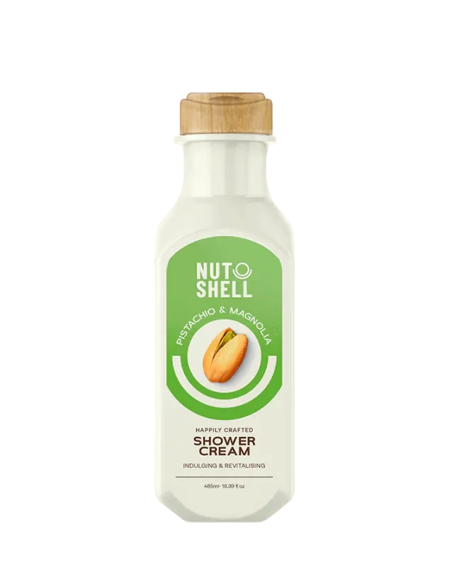 Nutshell Pistachio & Magnolia Shower Cream 485ml
