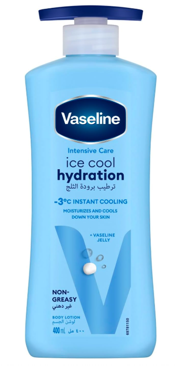 Vaseline Body Lotion Intensive Care Ice Cool Hydration 400ml